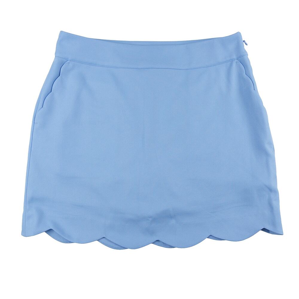 Vineyard Vines Scallop Golf Skort Women’s 6 Light Blue Preppy Pickleball Tennis